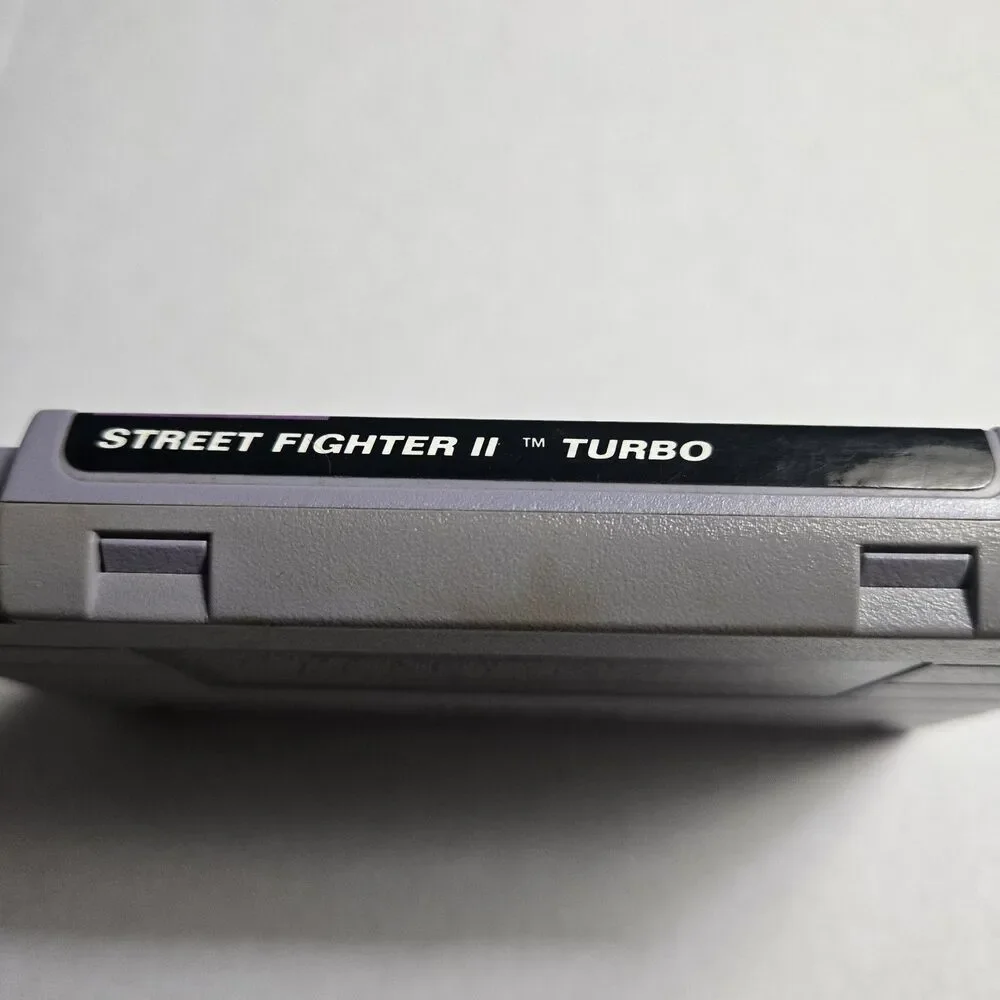 Street Fighter II Turbo (Super Nintendo, 1992) SNES | Authentic | Tested